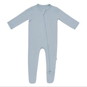 Kyte Baby 0-3 Zippered Footie in Fog